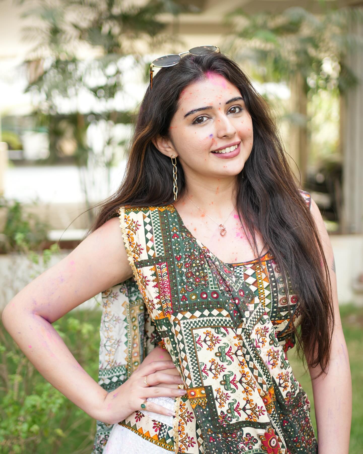 Vedvika Soni Holi photos, Vedvika Soni latest photos, Vedvika Soni Holi celebration, Vedvika Soni colorful look, Vedvika Soni festival pics, Vedvika Soni traditional outfit, Vedvika Soni Holi 2025, Vedvika Soni vibrant images, Vedvika Soni Holi shoot, Vedvika Soni ethnic wear, Vedvika Soni Holi moments, Vedvika Soni in colors, Vedvika Soni festive photos, Vedvika Soni Instagram Holi, Vedvika Soni Holi gallery