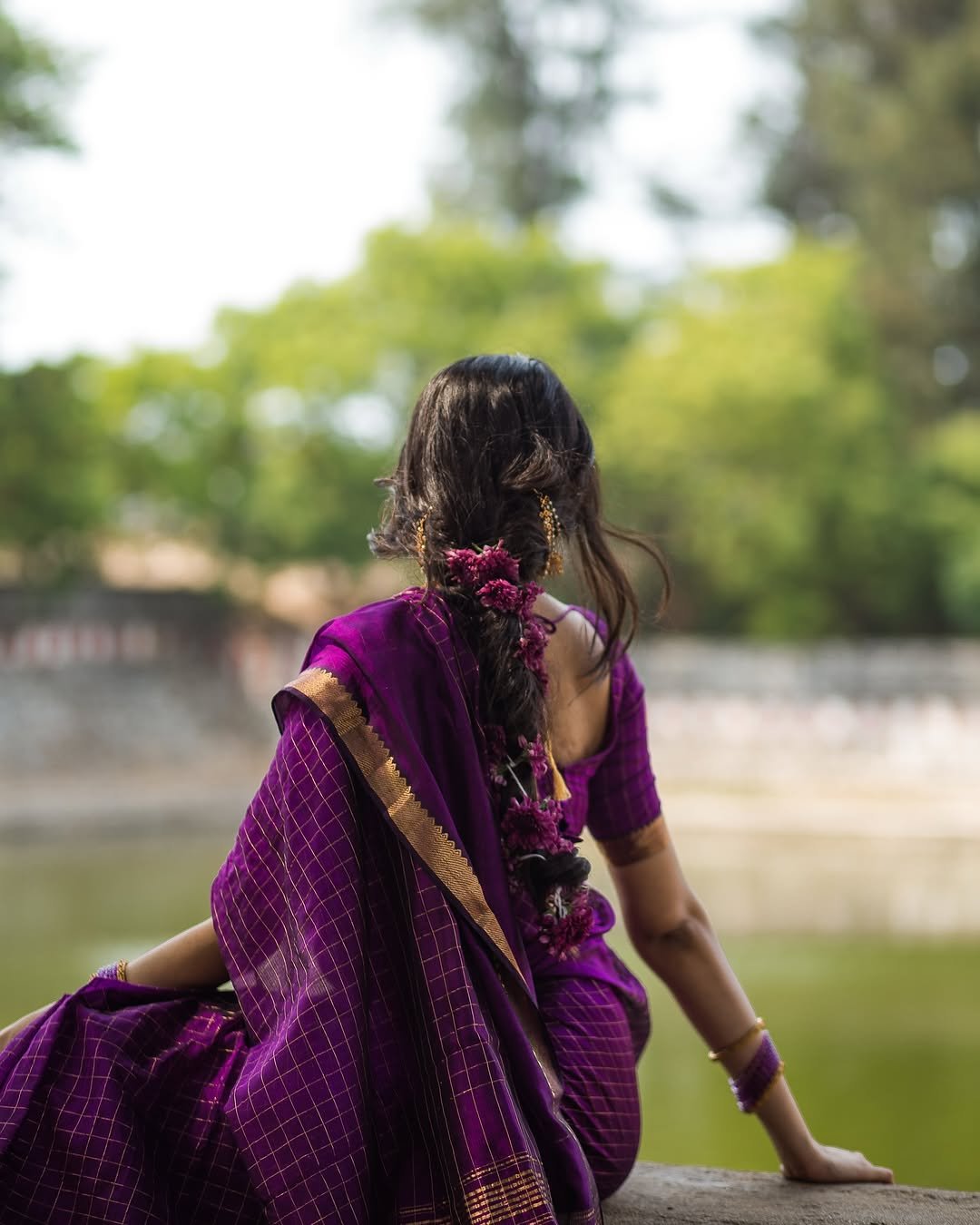 Maanasa Choudhary Traditional Look Photos in Saree24