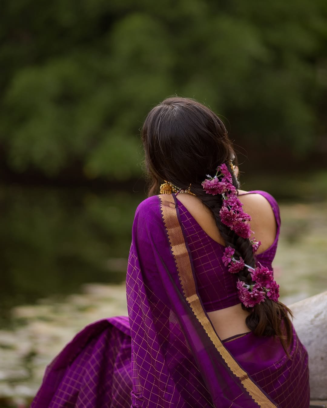 Maanasa Choudhary Traditional Look Photos in Saree33