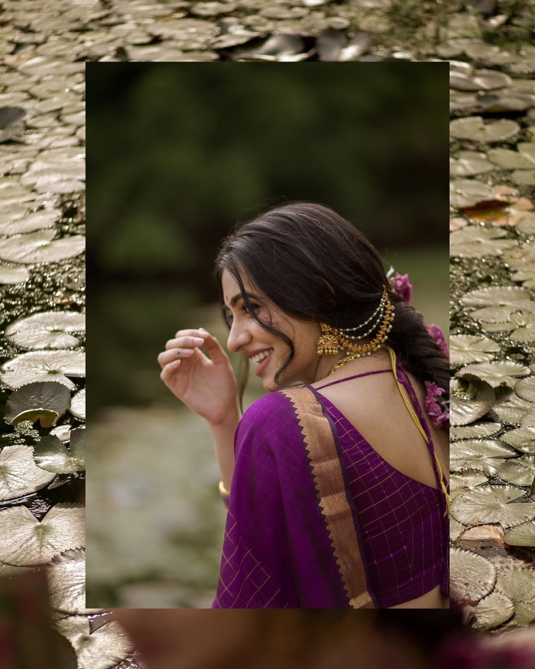Maanasa Choudhary Traditional Look Photos in Saree37