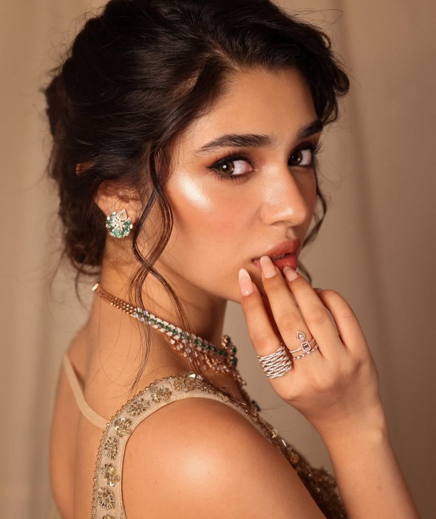 Kriti Shetty wearing beautiful traditional lehenga in elegant photoshoot
