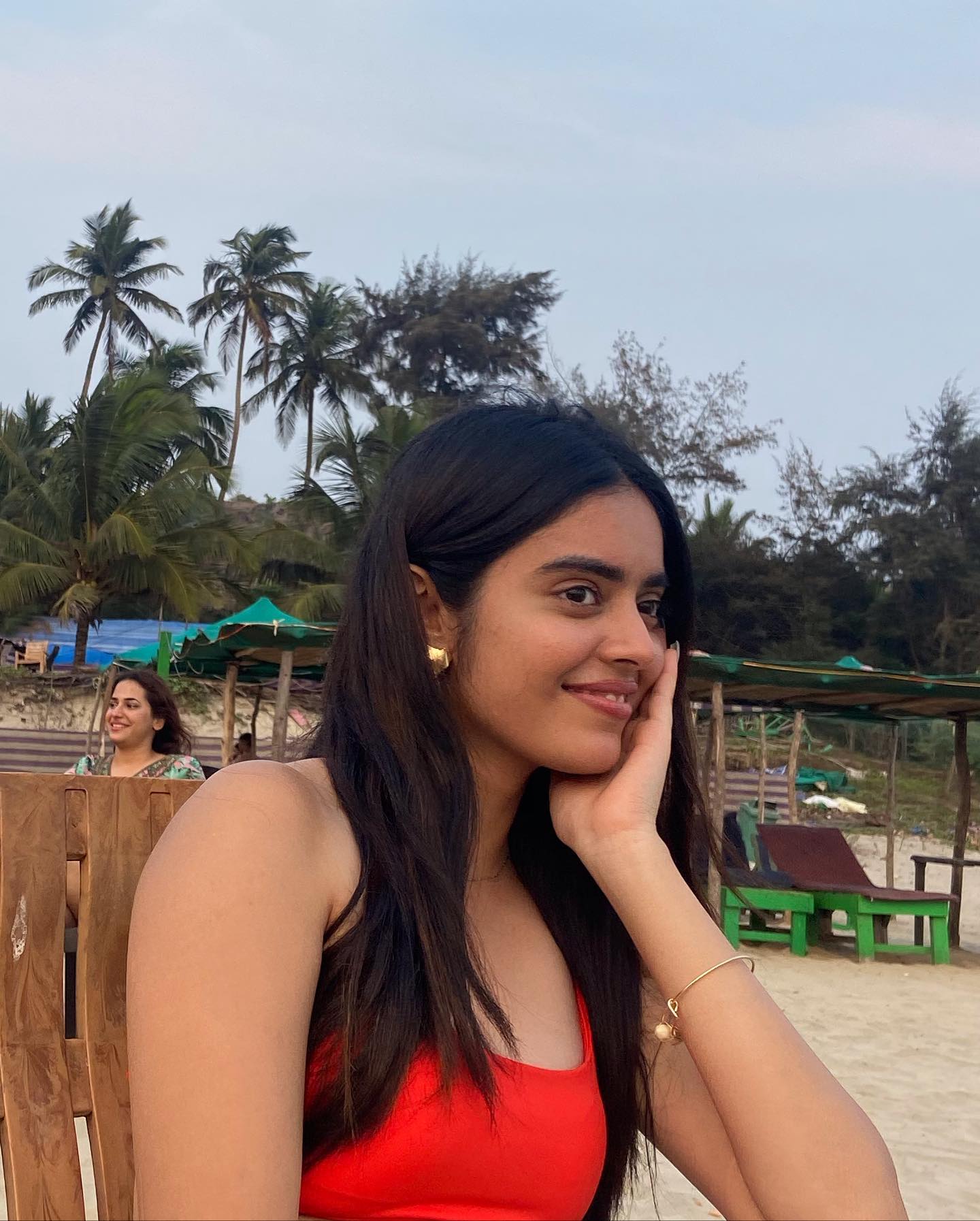 Actress Kushitha Kallapu flaunts her curves at beach