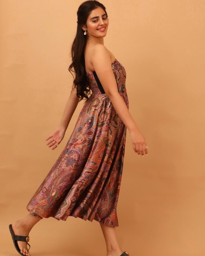 Kushitha Kallapu's complete modern look styling