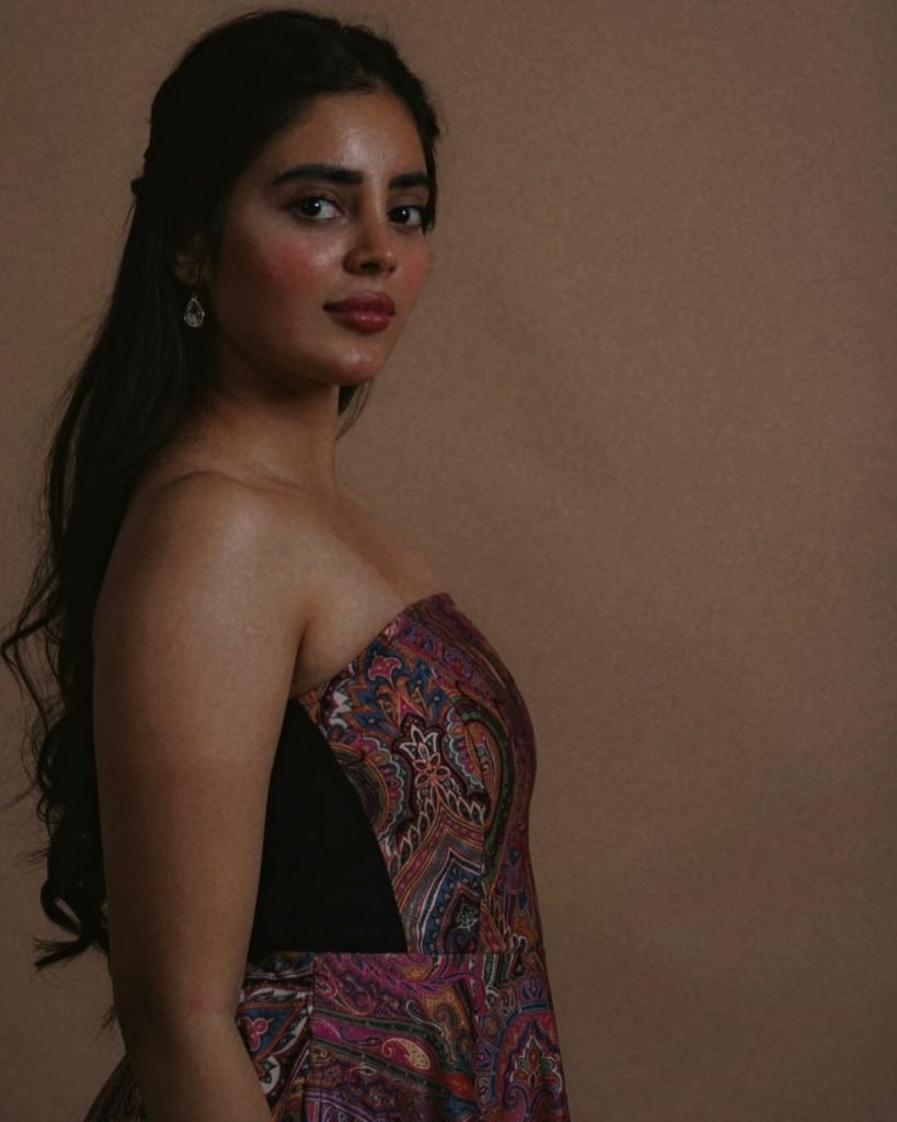 Kushitha Kallapu in trendy modern outfit for contemporary photoshoot