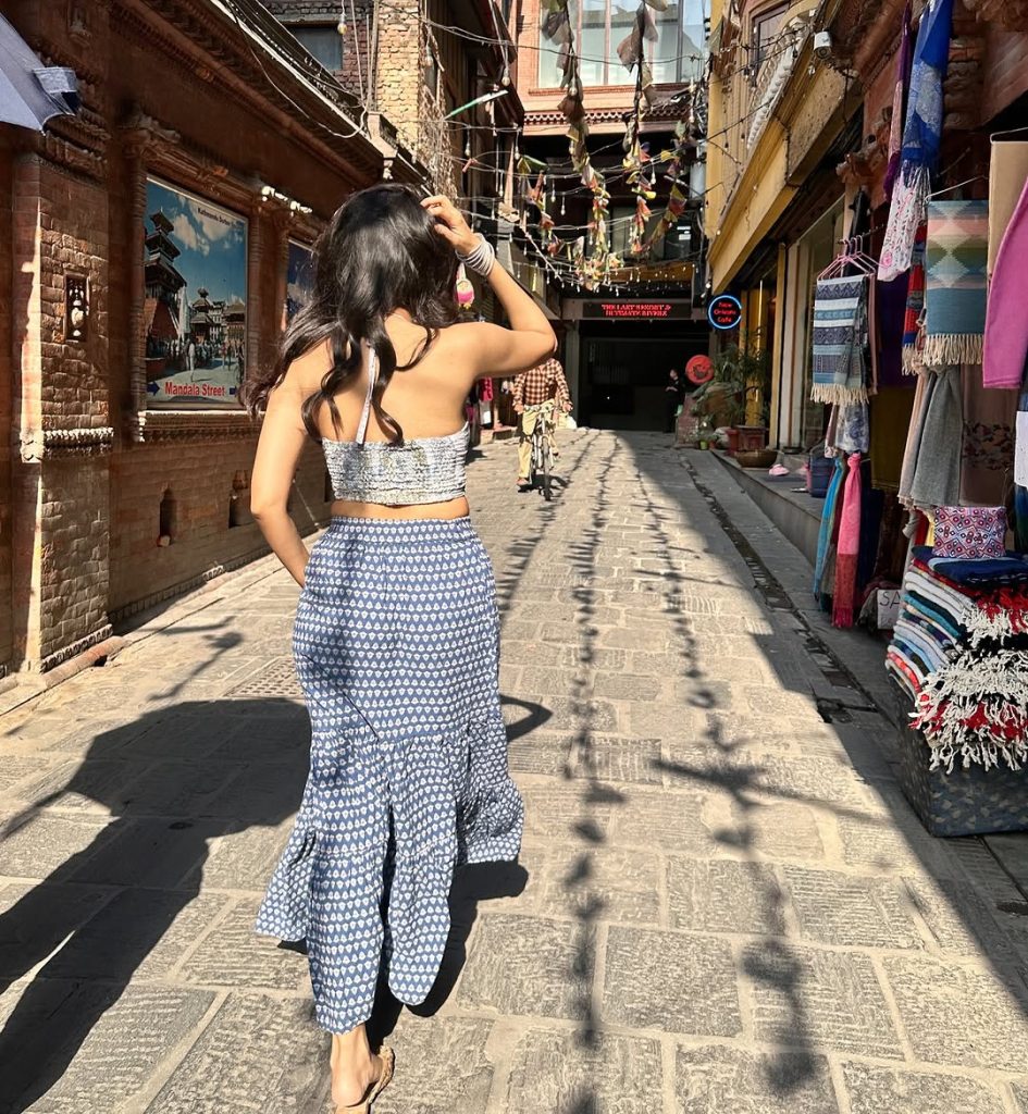 Nuveksha's complete casual street style ensemble