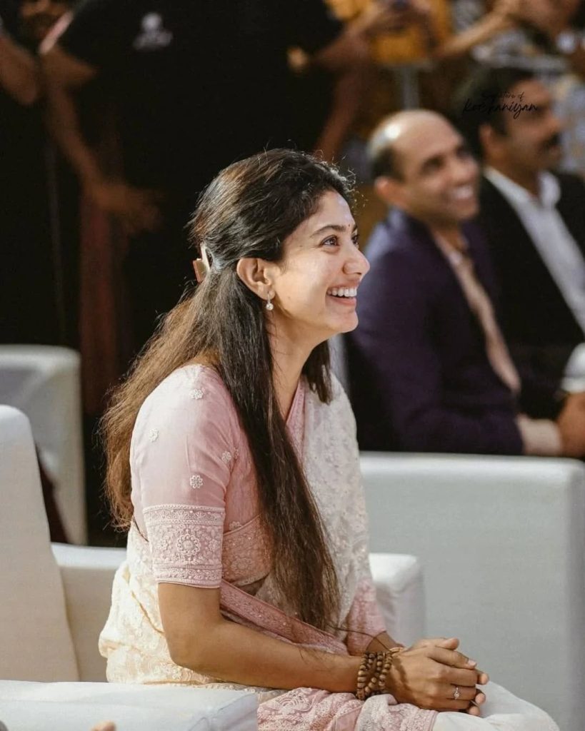 Sai Pallavi's complete event outfit at Amaran function