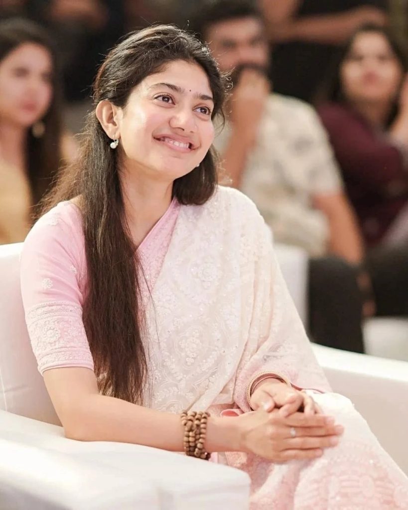 Sai Pallavi looking cute at Amaran pre-release event appearance