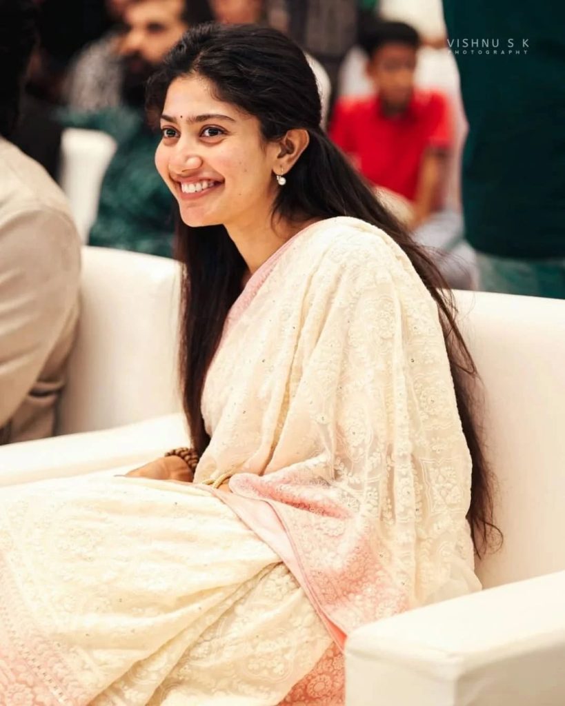 Sai Pallavi looking cute at Amaran pre-release event appearance