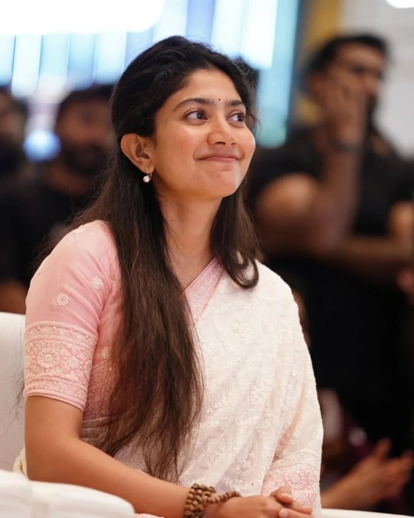 Sai Pallavi looking cute at Amaran pre-release event appearance