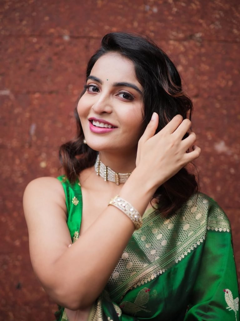 Cultural clothing worn with authentic appreciation by Ananya Nagella