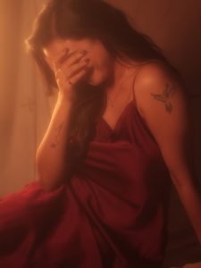 Janani Ashok Kumar embodies modern sophistication in flowing satin slip dress