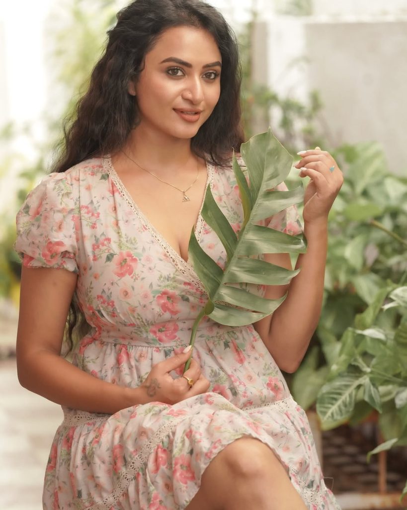 Outdoor casual look reflects Janani Ashok Kumar's versatile styling approach