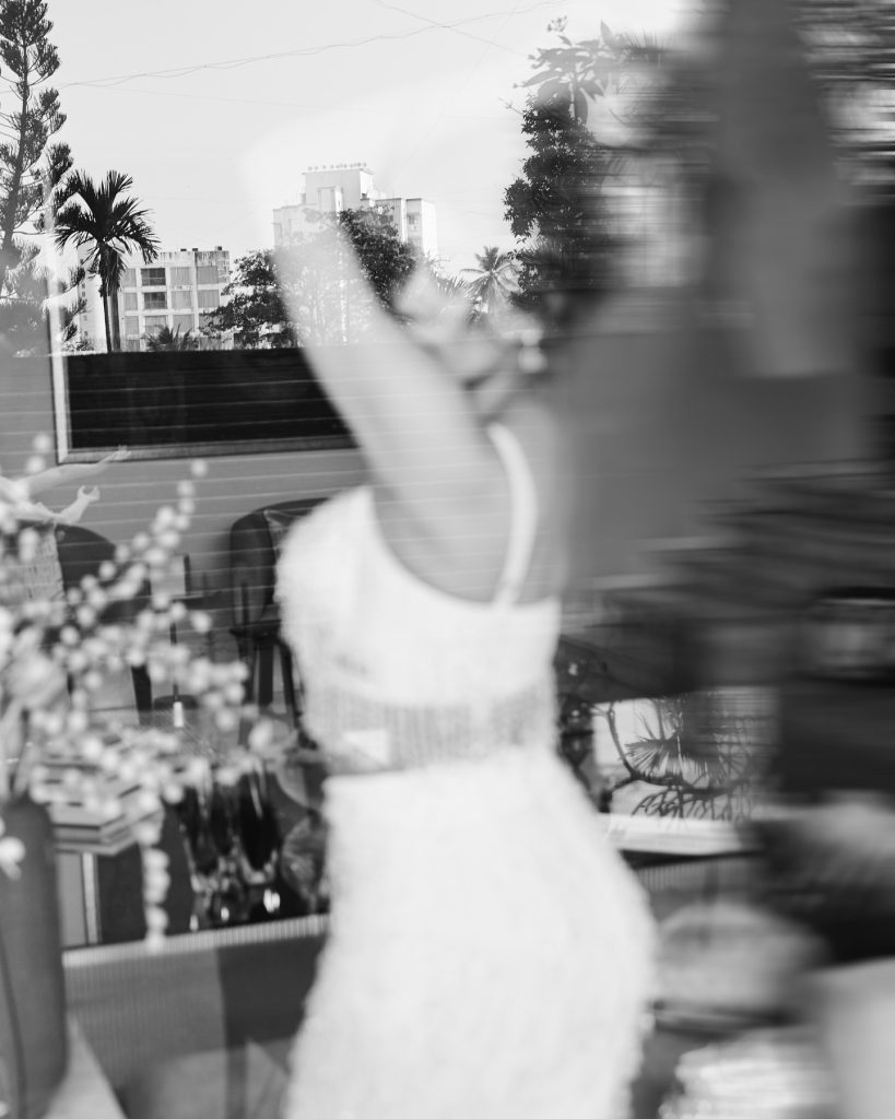 Artistic black and white photography captures Janhvi's timeless beauty