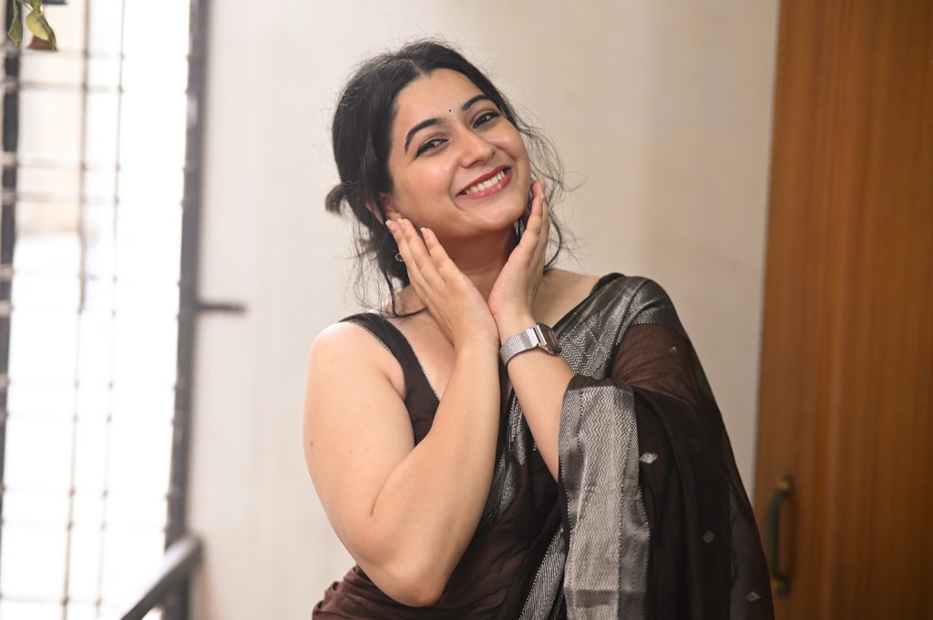 Classic Indian garment beautifully worn by emerging talent Kanduri Sudha