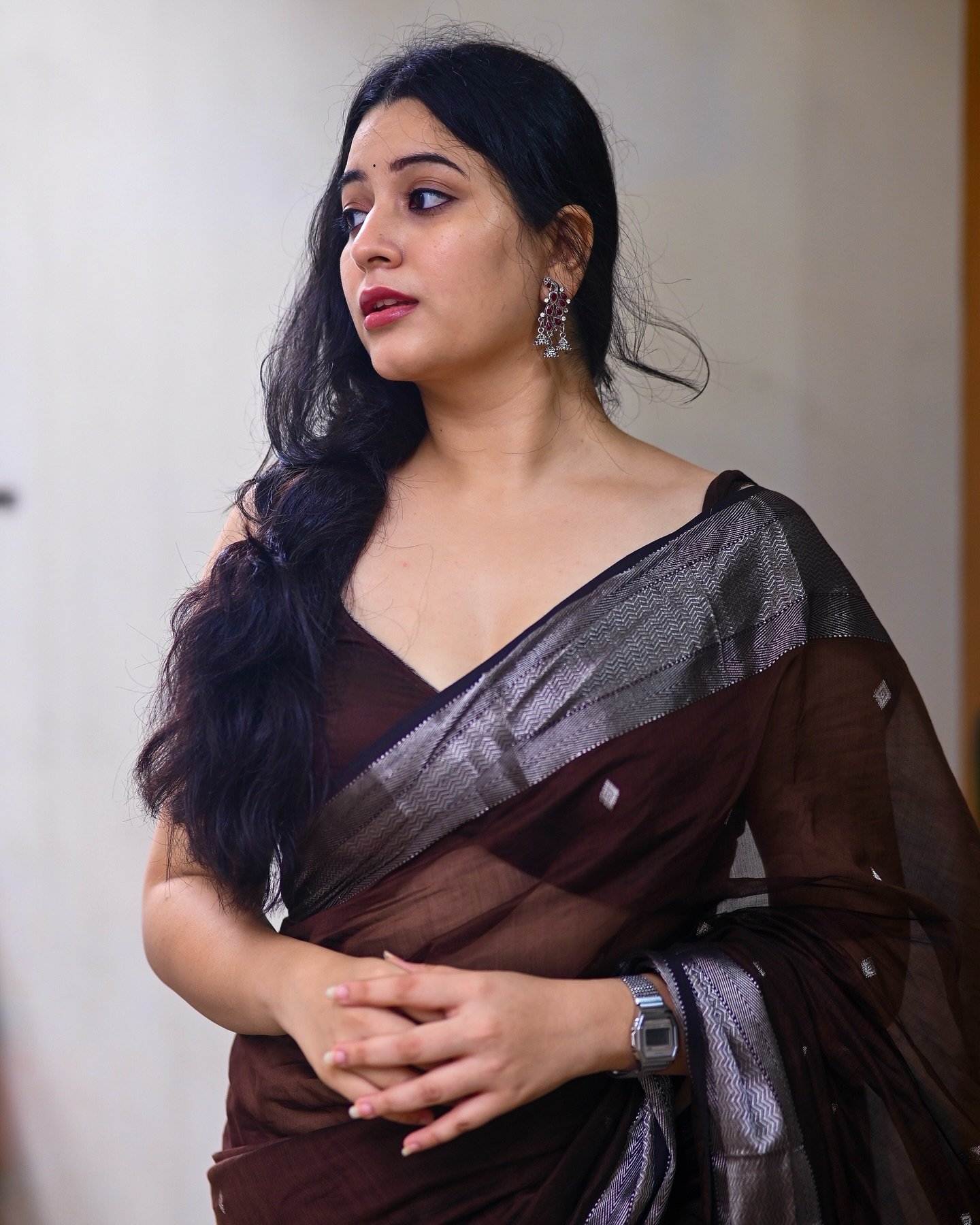 Kanduri Sudha Hot Photos in Saree (24)