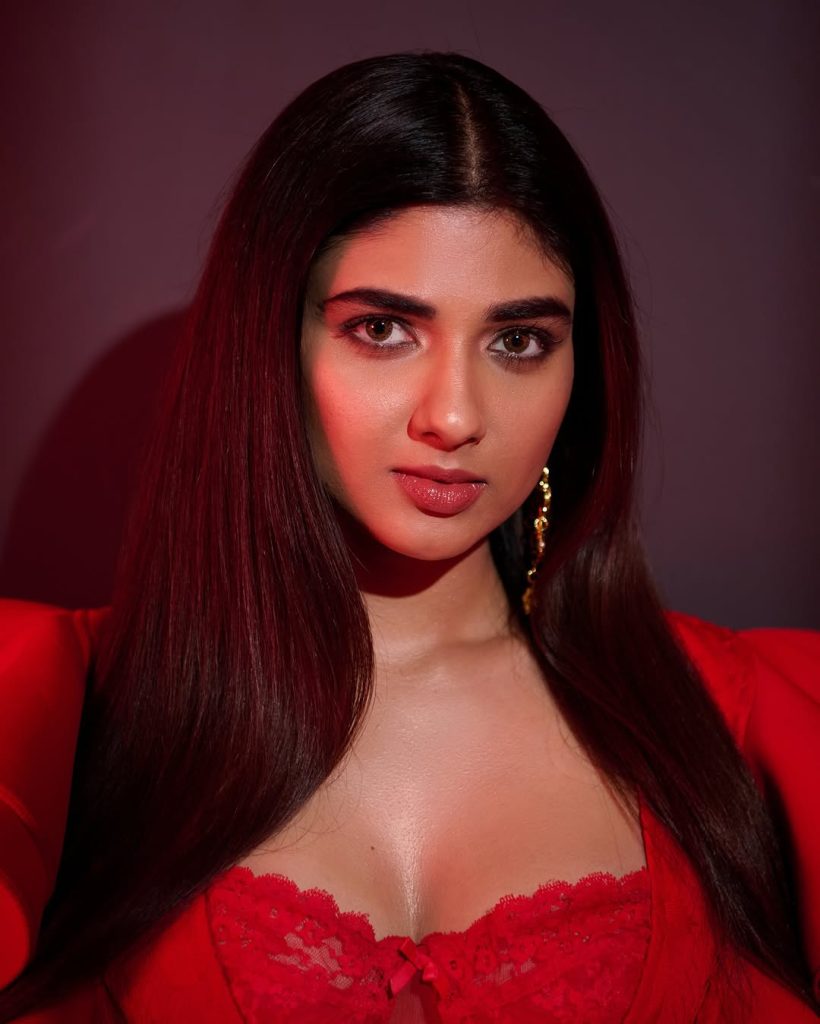 Bold red dress makes powerful statement in Pragya Nagra's confident pose
