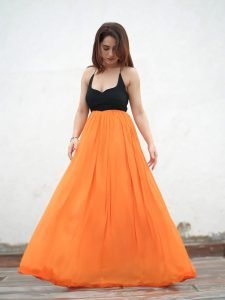 Dramatic color combination showcases Priyanka Rewri's fearless fashion sense