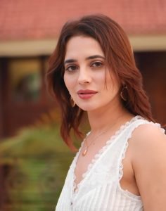 Contemporary white styling highlights Priyanka Rewri's trendsetting approach