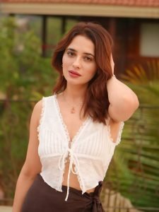 Priyanka Rewri embodies contemporary style in chic white crop top ensemble