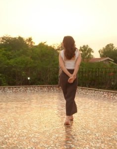 Priyanka Rewri embodies contemporary style in chic white crop top ensemble