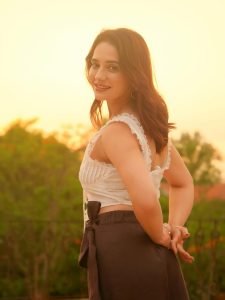 Contemporary white styling highlights Priyanka Rewri's trendsetting approach