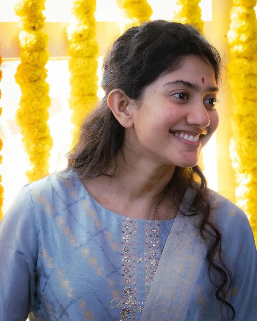 Professional event appearance showcases Sai Pallavi's media engagement skills