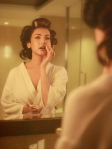 Sonal Chauhan radiates natural beauty in fresh after-shower white ensemble