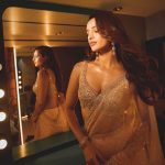 Dark ambiance adds intensity to Tripti's artistic portrait session