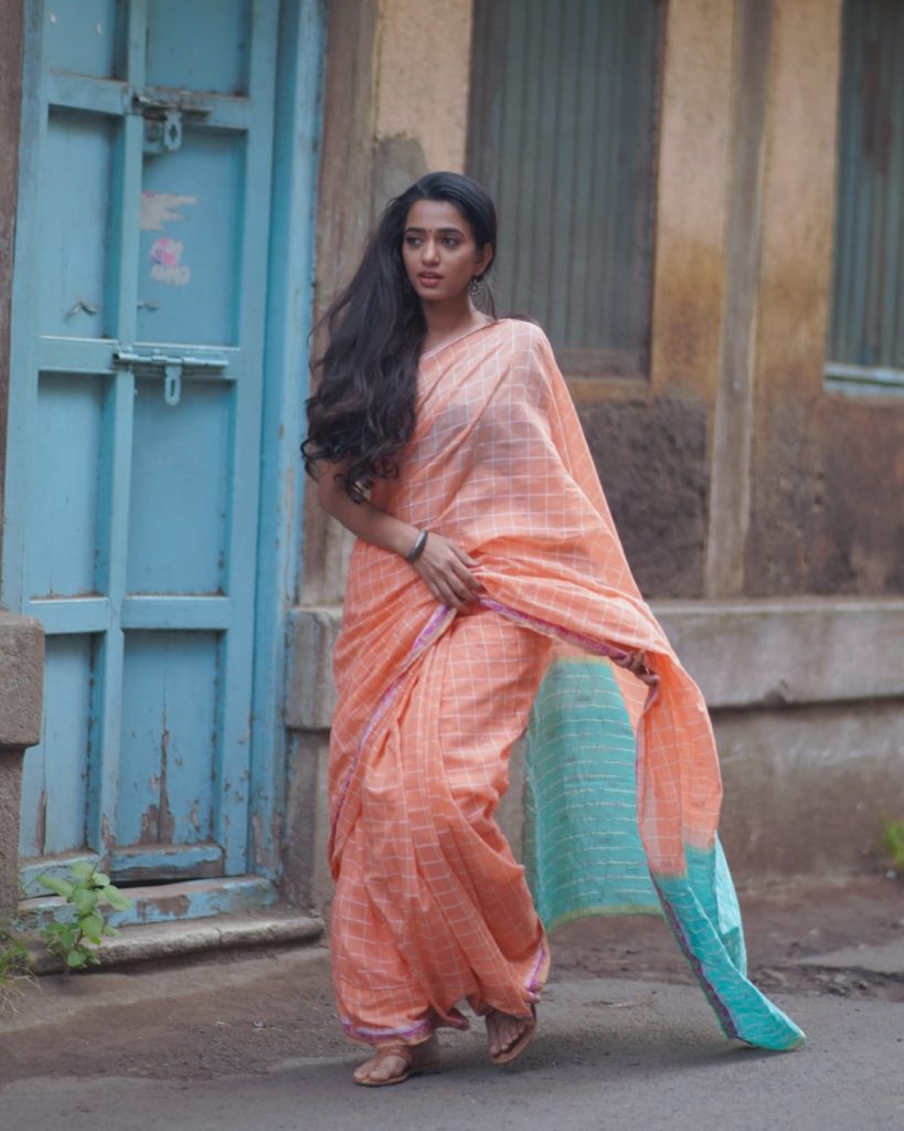 Classic Indian garment worn with authentic charm by Trupti Ravindra