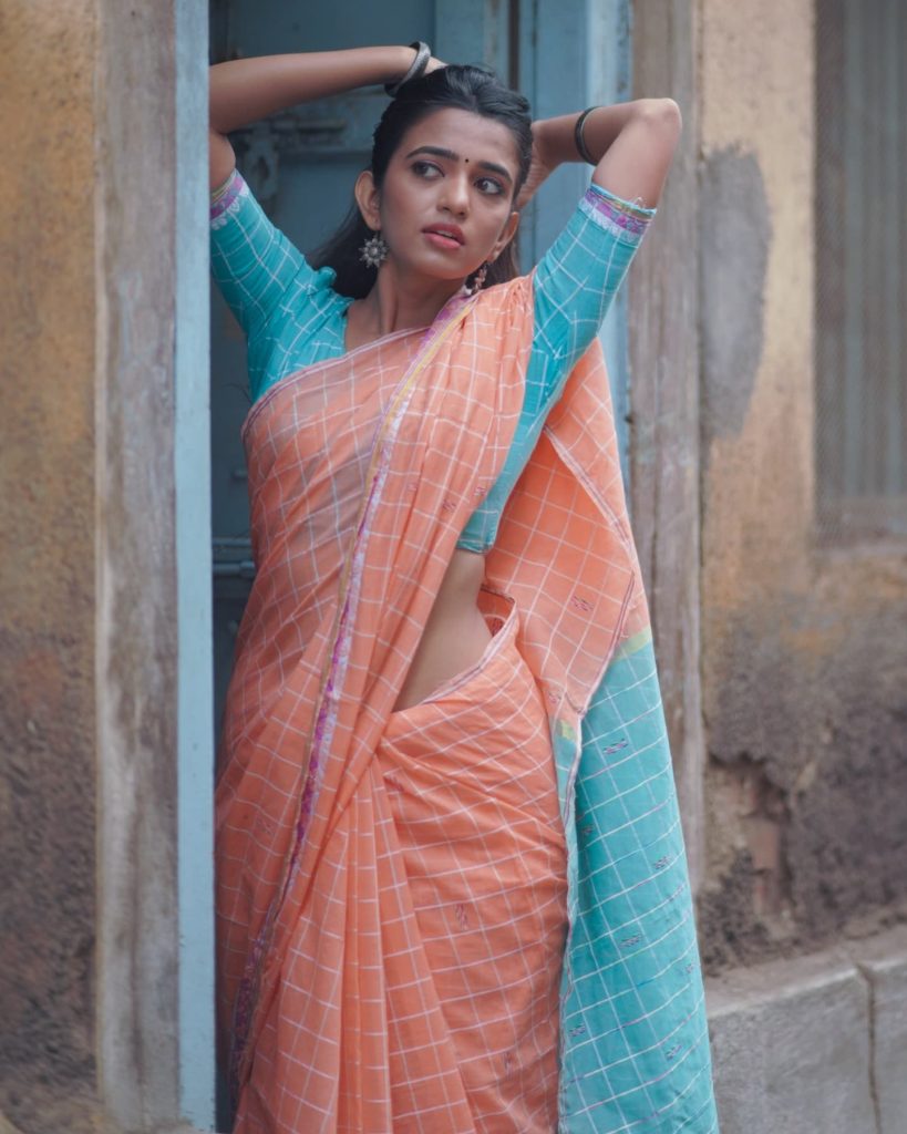 Classic Indian garment worn with authentic charm by Trupti Ravindra