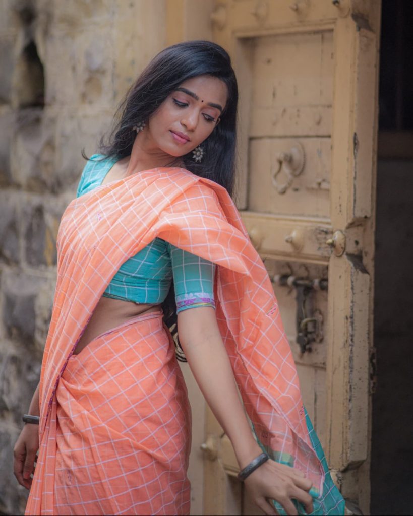 Classic Indian garment worn with authentic charm by Trupti Ravindra