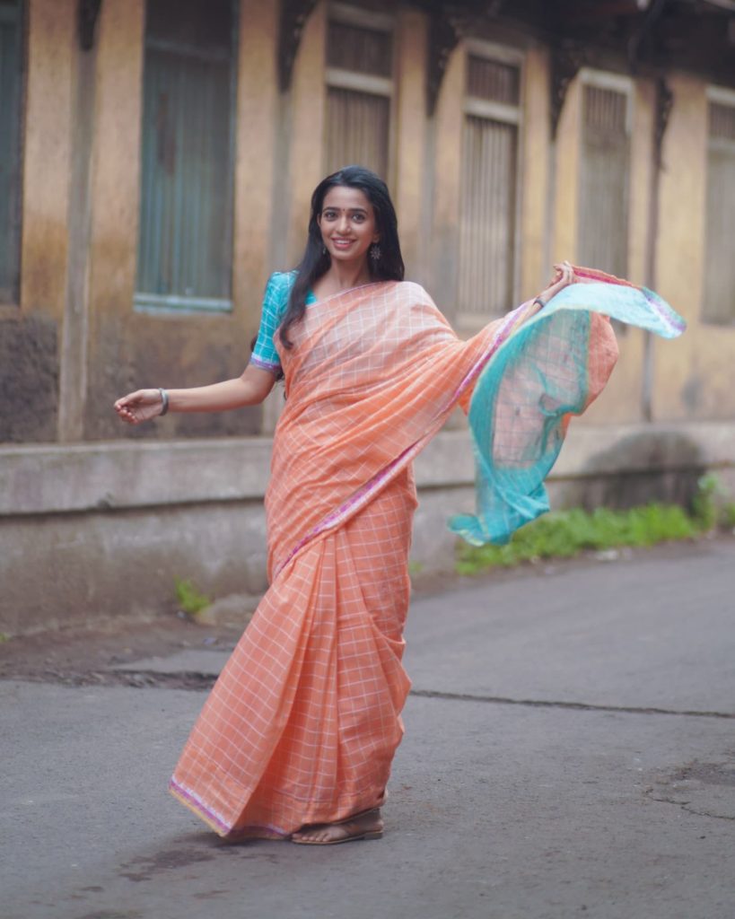 Classic Indian garment worn with authentic charm by Trupti Ravindra