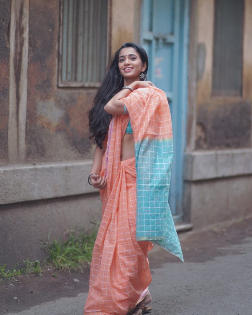 Classic Indian garment worn with authentic charm by Trupti Ravindra
