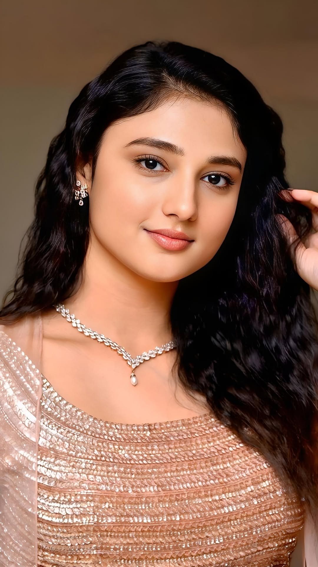 Ritika Nayak soft romantic pose in pastel and blush outfit