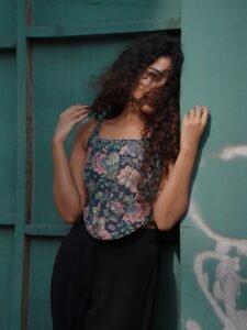 Anupama Parameswaran Chic in Floral Corset Top (10)