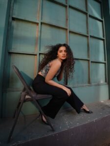 Anupama Parameswaran Chic in Floral Corset Top (8)