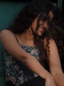 Anupama Parameswaran Chic in Floral Corset Top (9)