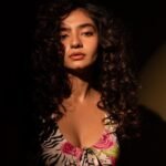 Anushka Sen Bold Animal Print Mini Dress Retro Glam Shoot (46)