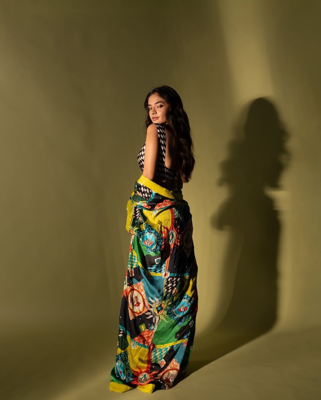 Anushka Sen Bold Geometric Co-Ord Set Fashion Shoot (13)