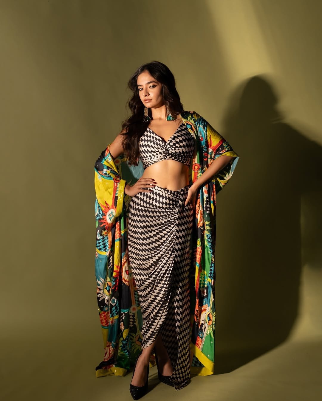 Anushka Sen Bold Geometric Co-Ord Set Fashion Shoot (17)