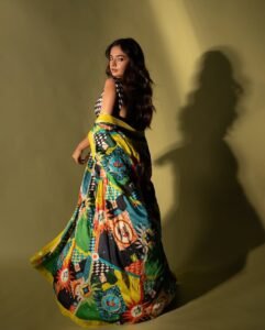 Anushka Sen Bold Geometric Co-Ord Set Fashion Shoot (18)