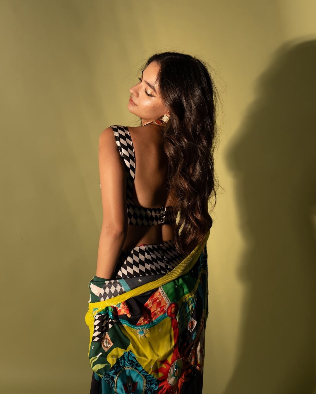 Anushka Sen Bold Geometric Co-Ord Set Fashion Shoot (23)