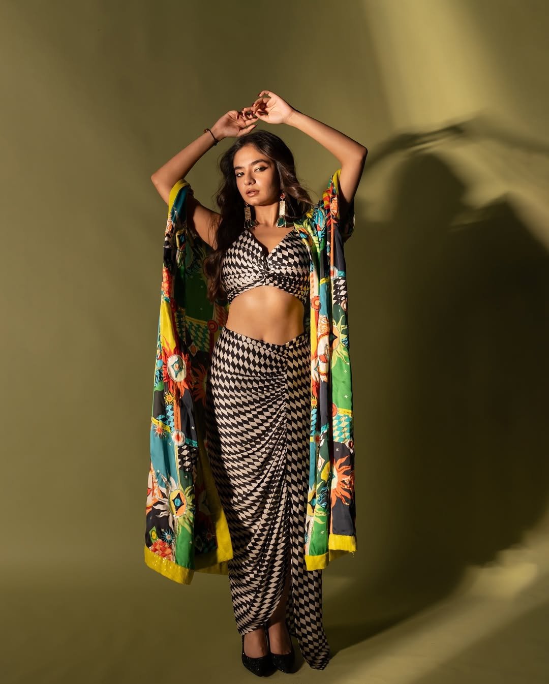 Anushka Sen Bold Geometric Co-Ord Set Fashion Shoot (26)