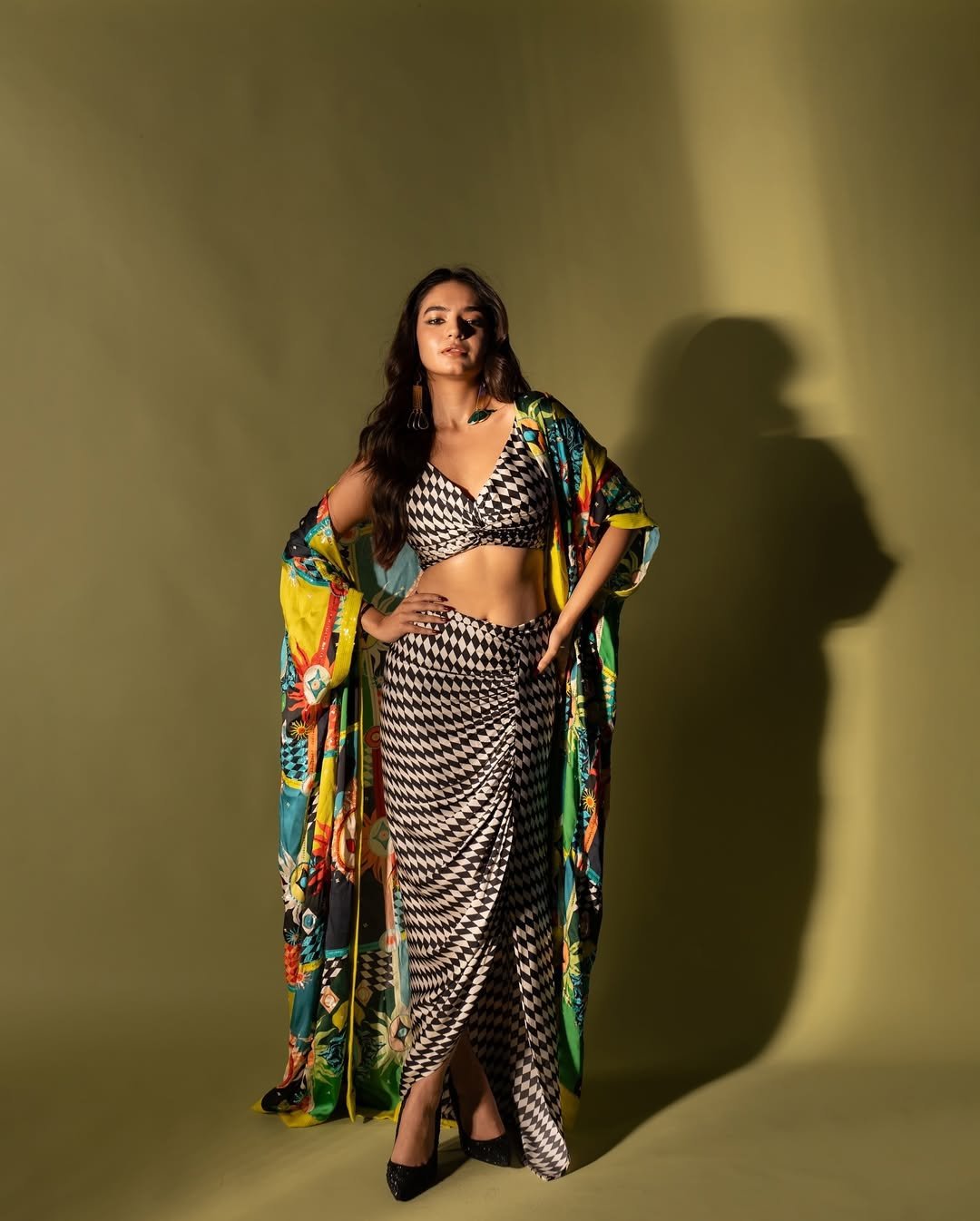Anushka Sen Bold Geometric Co-Ord Set Fashion Shoot (28)