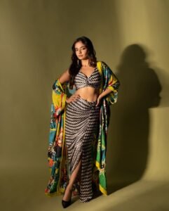 Anushka Sen Bold Geometric Co-Ord Set Fashion Shoot (3)