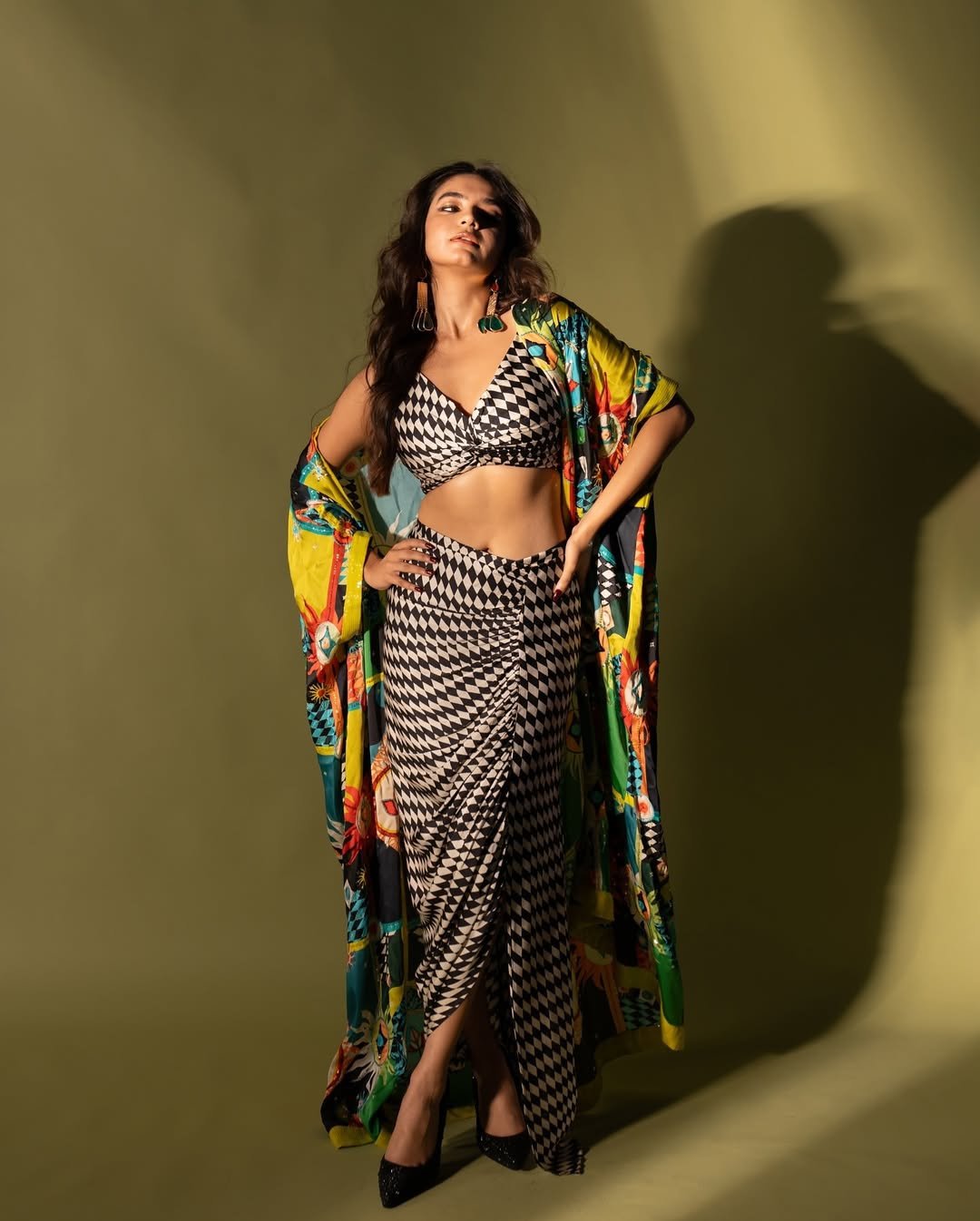 Anushka Sen Bold Geometric Co-Ord Set Fashion Shoot (6)