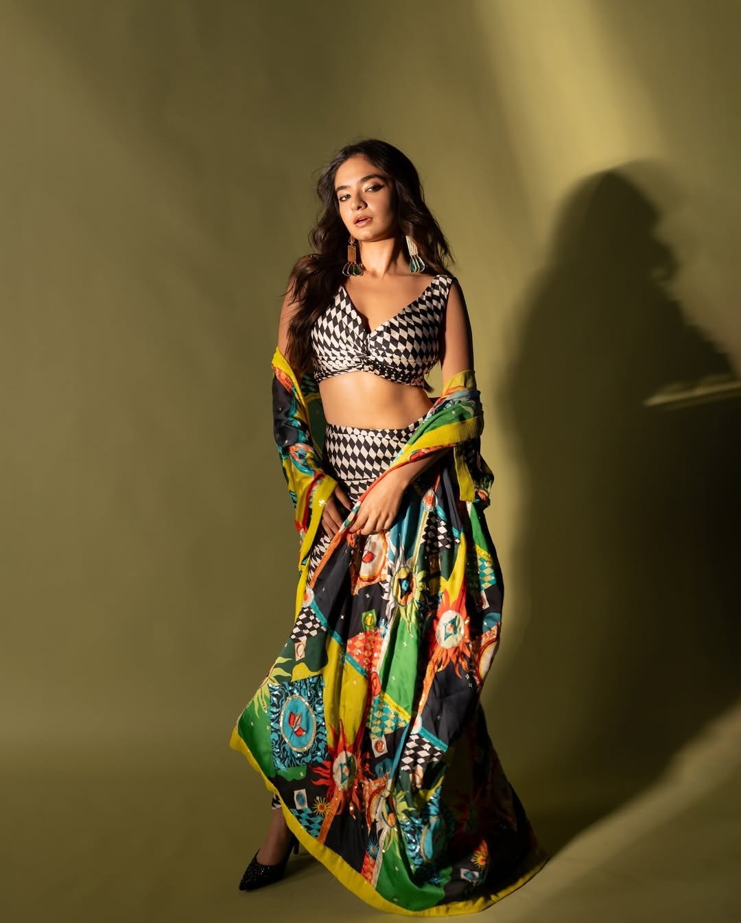 Anushka Sen Bold Geometric Co-Ord Set Fashion Shoot (7)