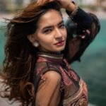 Anushka Sen Cannes Indian Fusion Lehenga – Sheer, Embroidered Drama (13)