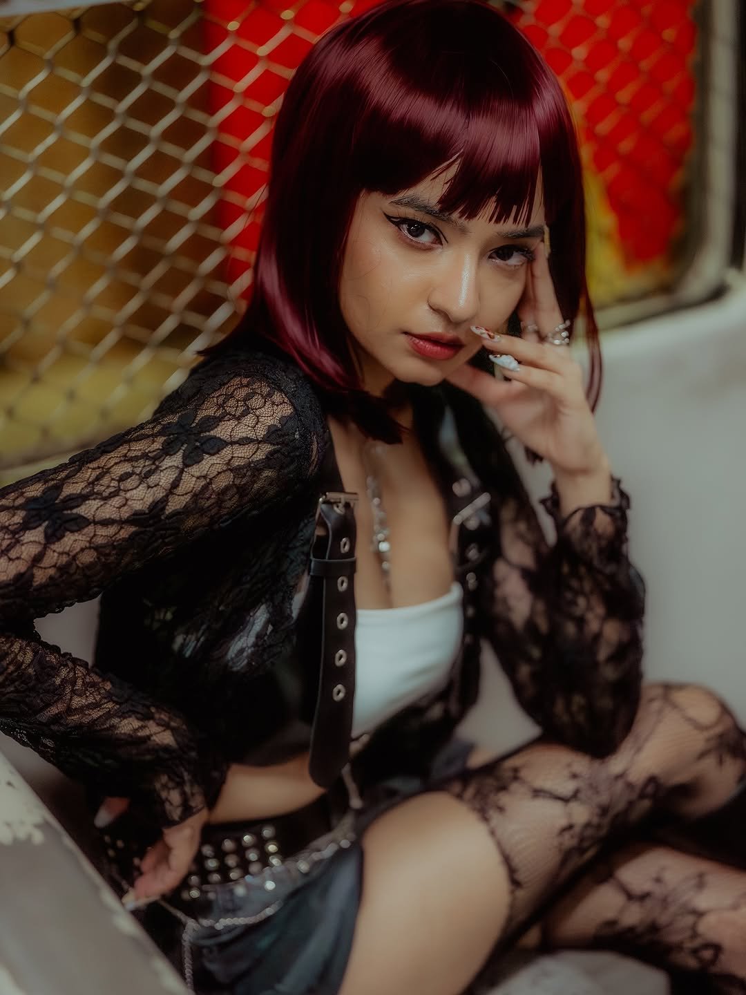 Anushka Sen Edgy Metro Fashion – Punk Grunge Vibes (13)