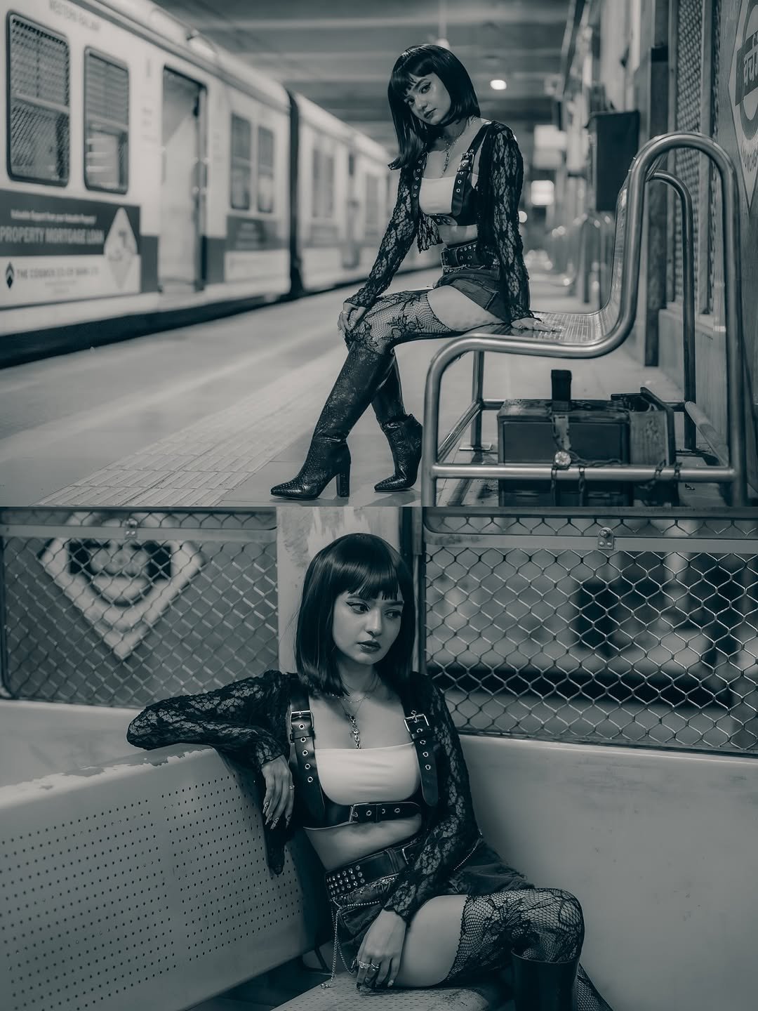 Anushka Sen Edgy Metro Fashion – Punk Grunge Vibes (14)